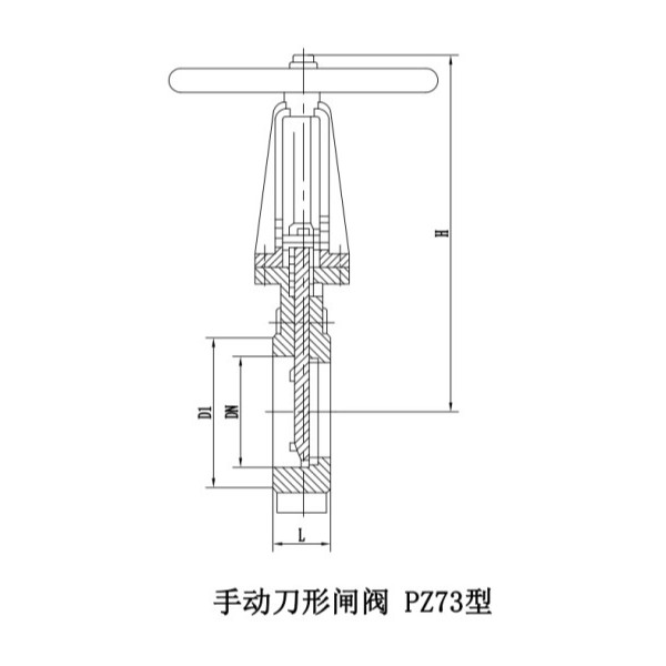 手动刀闸阀
