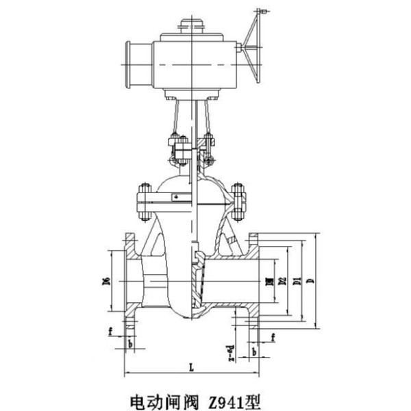 电动法兰闸阀